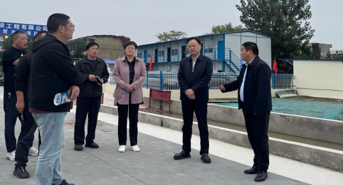 史慶超調(diào)研重點(diǎn)項(xiàng)目建設(shè)工作